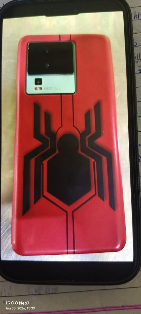 Spider iQOO Neo 7 Back Cover