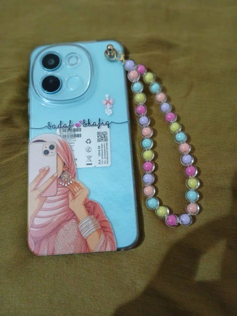 Personalized Hijab Girl Phone Case with Name – Custom Aesthetic Cover | CaseSafe