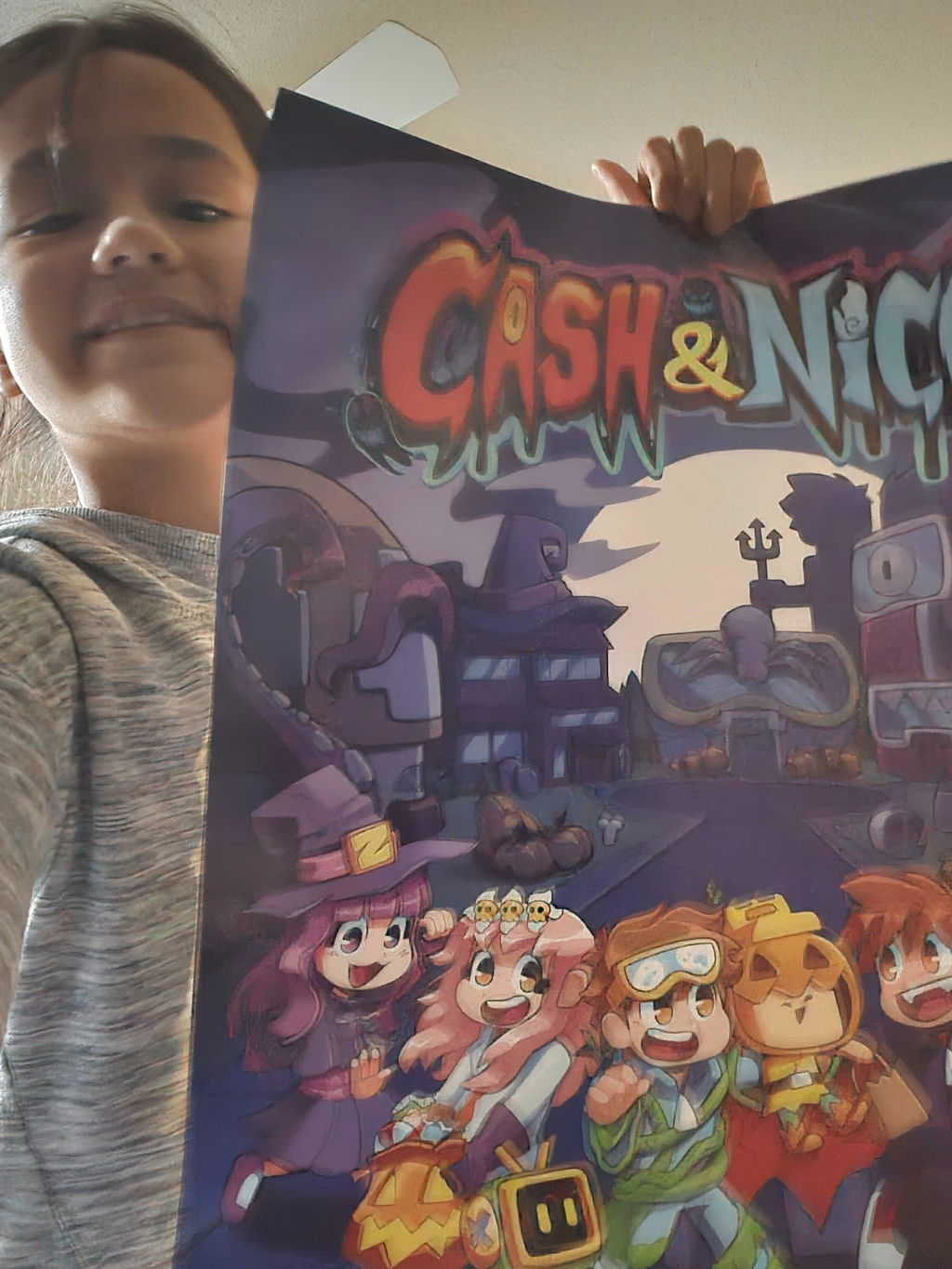 SIGNED Cash & Nico Spooky Poster!