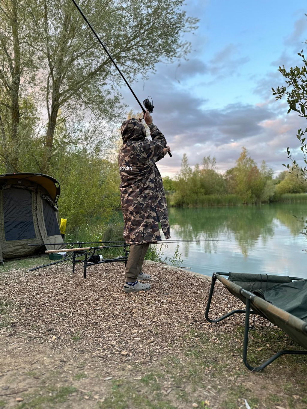 Catchdry Pro Coat - Fleece Lined Waterproof Fishing Coat