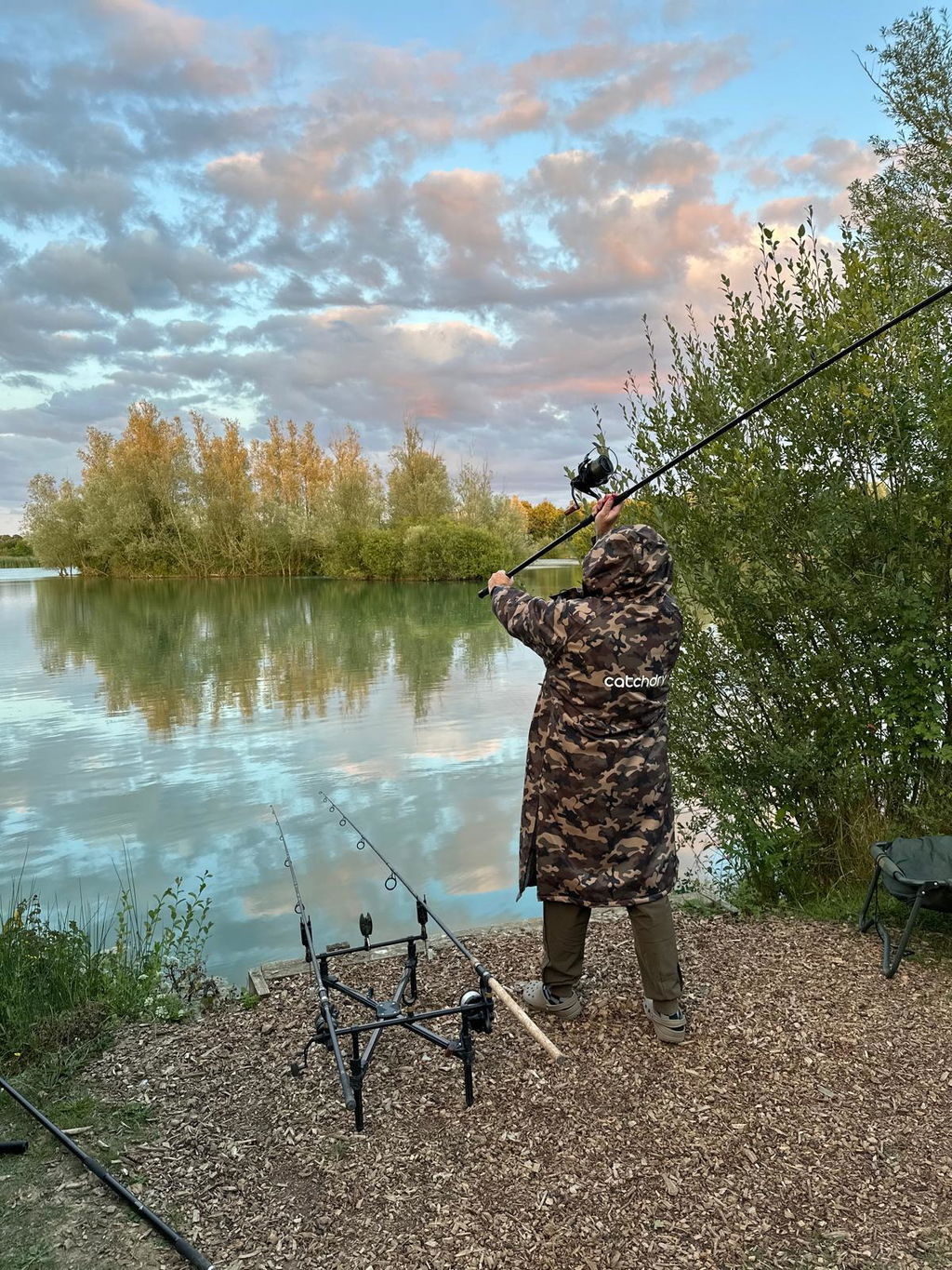 Catchdry Pro Coat - Fleece Lined Waterproof Fishing Coat