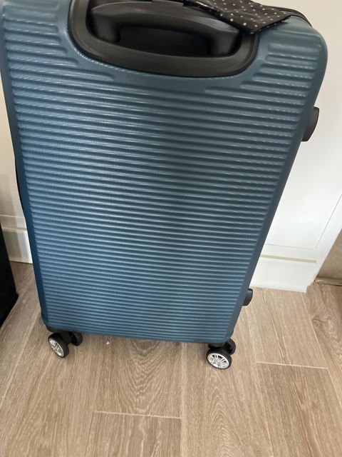 Set De Valise 3 pièces Week-end  – Valise Cabine | Valise Moyenne | Valise Grande – Vert