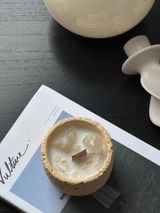 Citrine Candle Meteor-Shaped Cup