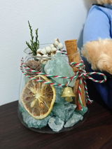 Green Quartz Christmas Festive Decor