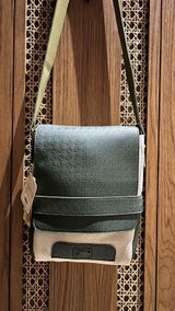 Green & Beige  Messenger Bag | Crossbody Bag