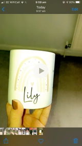 Etsy customer review photo