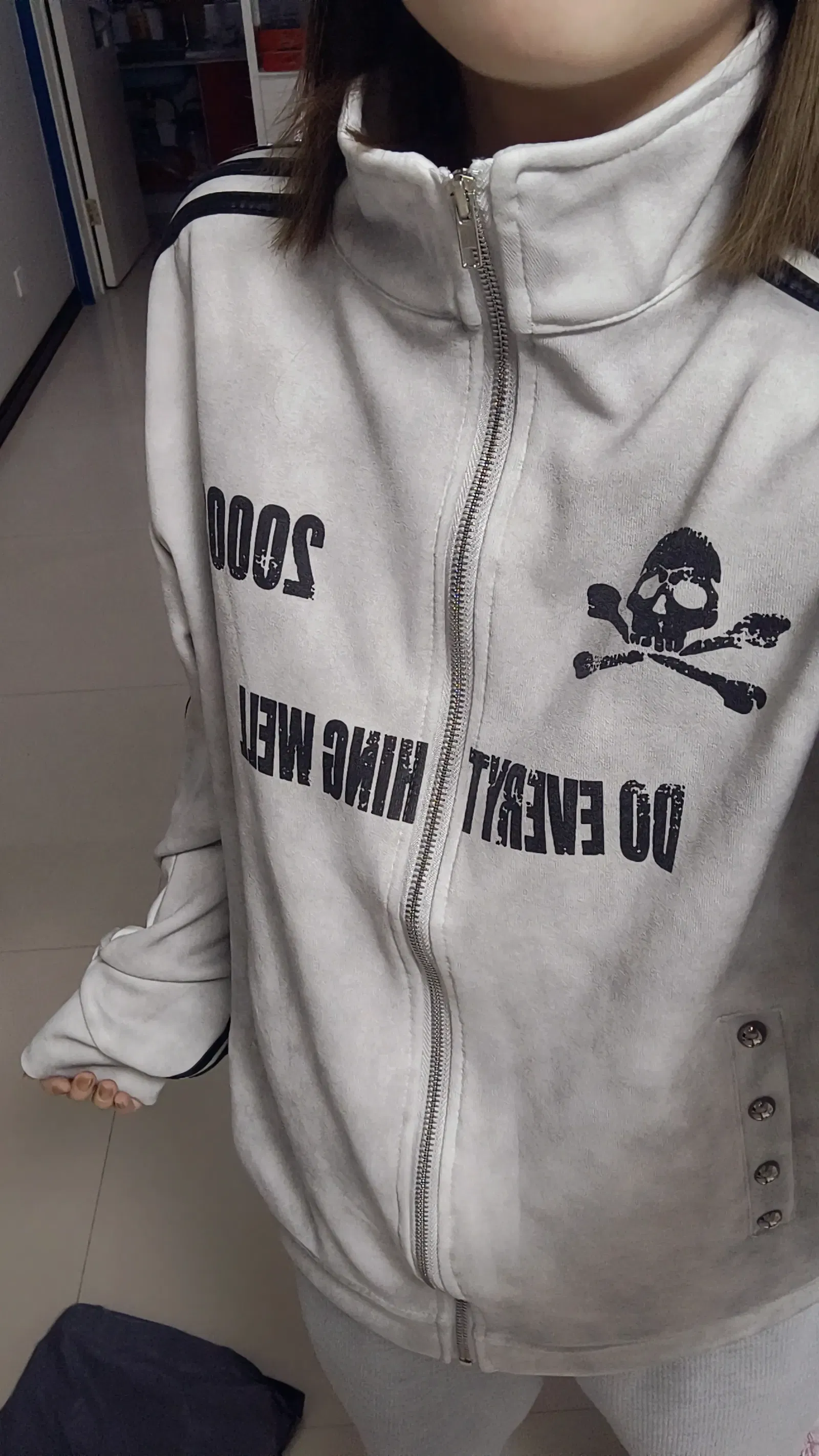 Grunge Relay 2000s Track Jacket by DETW | Chiclara