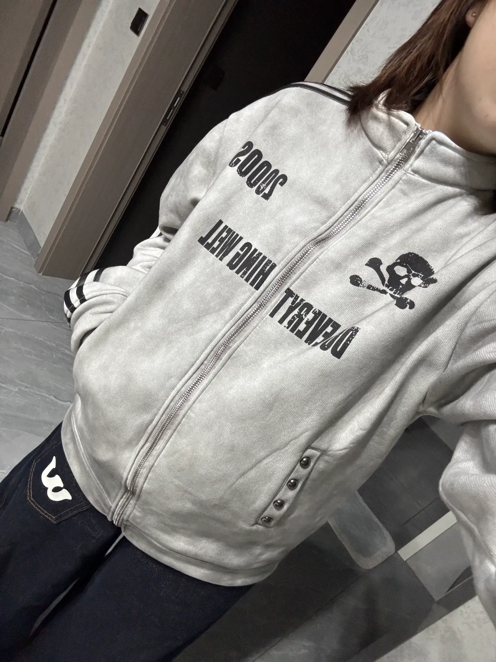 Grunge Relay 2000s Track Jacket by DETW | Chiclara