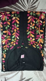 Maysa Soft Rayon Handwork Chikankari Kurti - Multi Colour