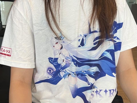 Genshin Impact T-Shirt - Skirk: "Forged in the Abyss"