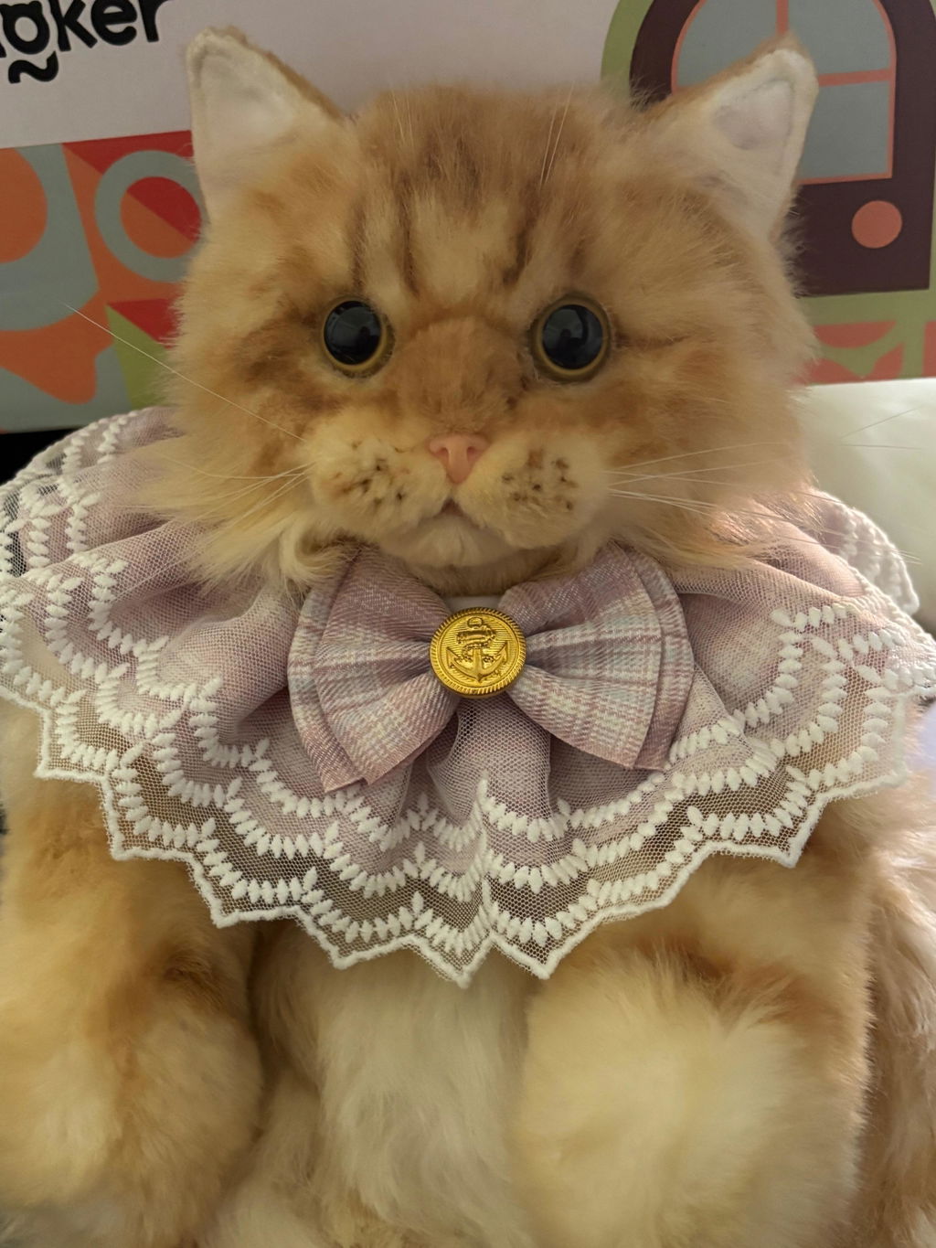 リアルなぬいぐるみ＆ふわふわの猫用バックパック | Chongker