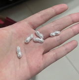 Pure Silver Bullion Blessing Bean Collectible