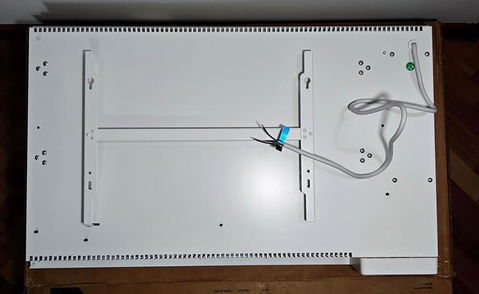 Ciarra Radiateur Électrique Connecté WiFi 1000W-2000W – Inertie Sèche Céramique & Film Aluminium, Économique