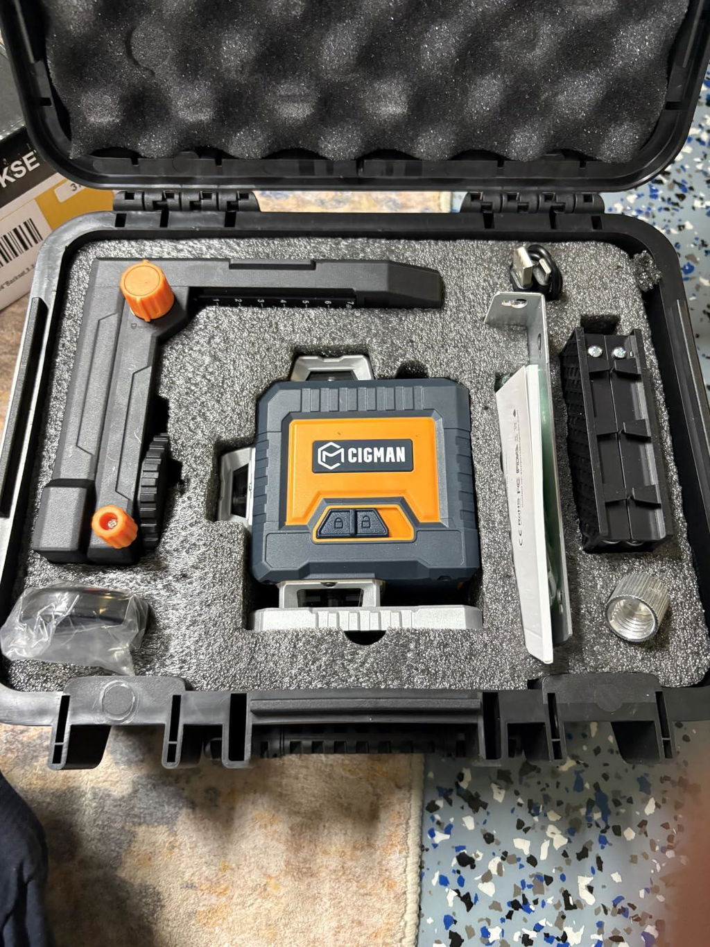 CIGMAN CM-G16 4x360° Green Laser Level