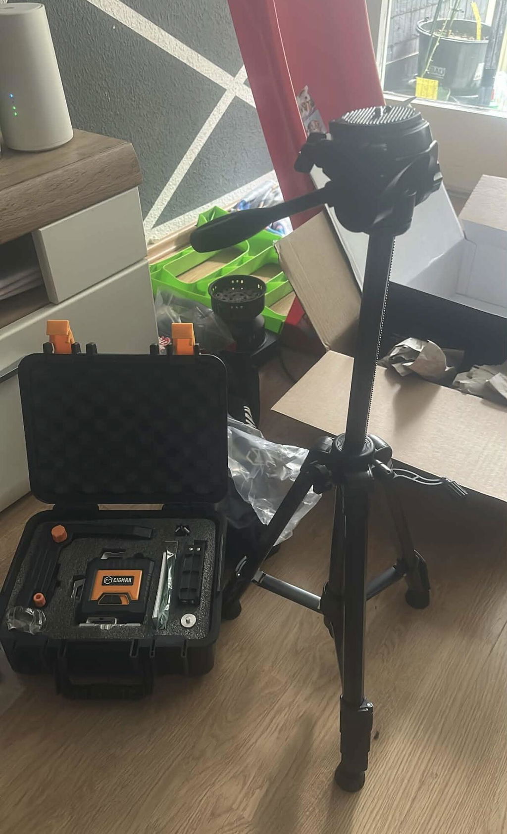 CIGMAN CM-G16 4x360° Green Laser Level