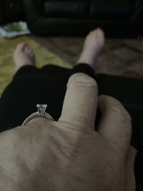 Received my two rings yesterday . I am totally in love with them gorgeous review photo
