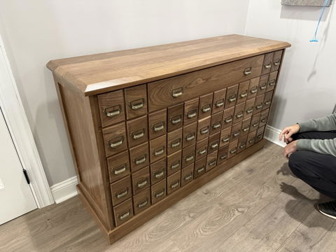 The Penny Trading Card Cabinet