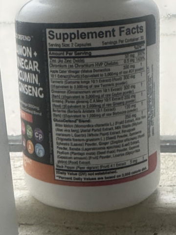 GlucoDefend Capsules photo from James J.