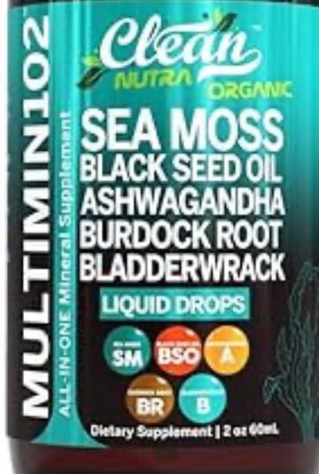 MultiMin102 Sea Moss Liquid Drops photo from Tara J.