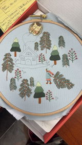 Winter Wonderland Embroidery Kit