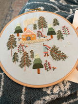 Winter Wonderland Embroidery Kit