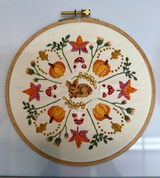 Fall Mandala Embroidery Kit