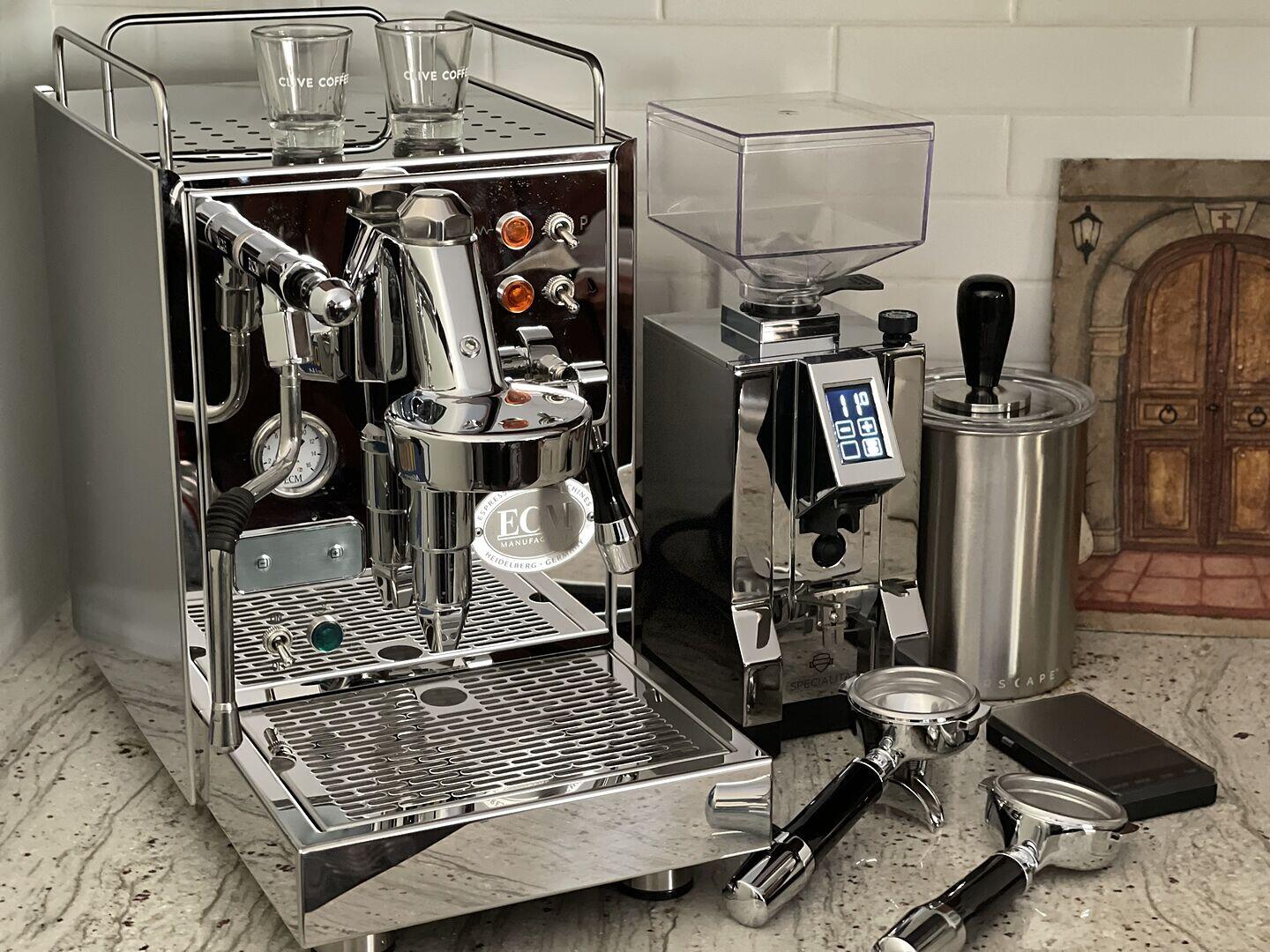 ECM Classika PID Espresso Machine | Single Boiler E61 | Clive Coffee