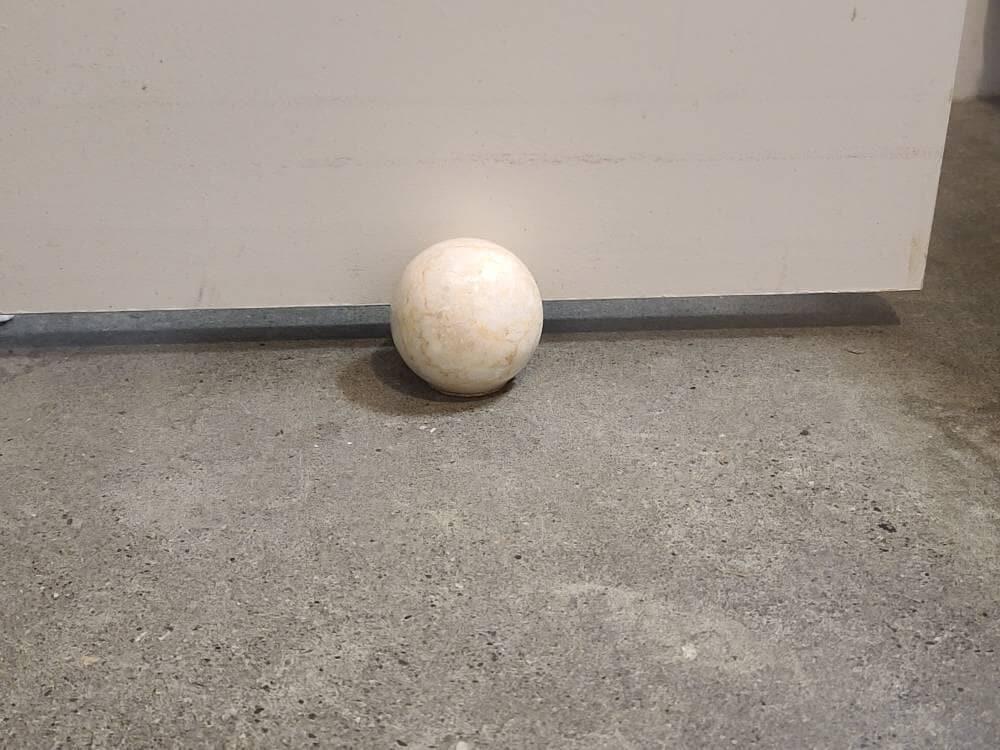 Handcrafted Marble floor door stop 8cm and 10cm