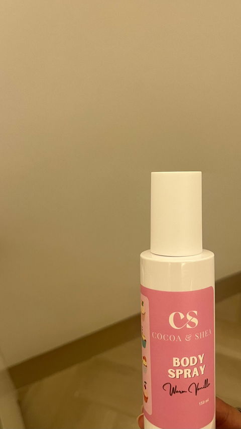 Warm Vanilla Body Spray