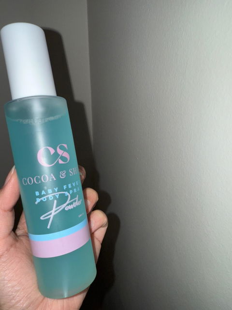 Baby fever body spray
