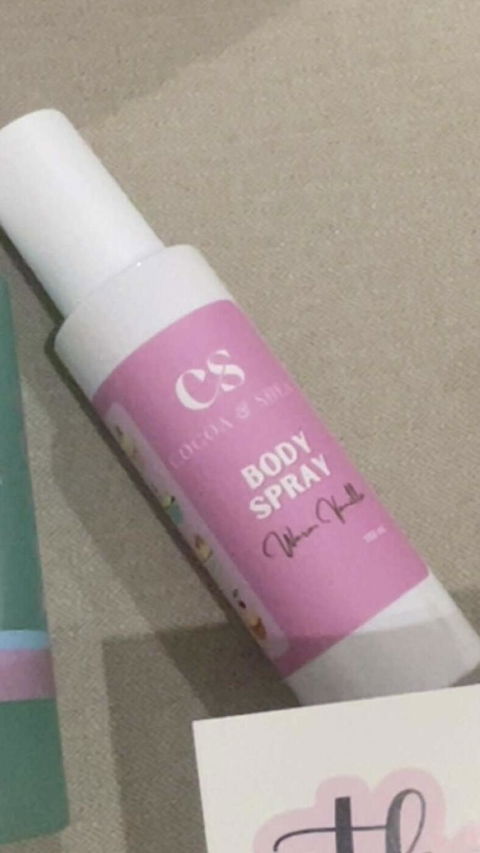 Warm Vanilla Body Spray