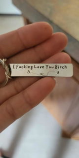 My bestie loved this, the writing doesn’t look bad or faded, and the metal feels solid not cheap review photo