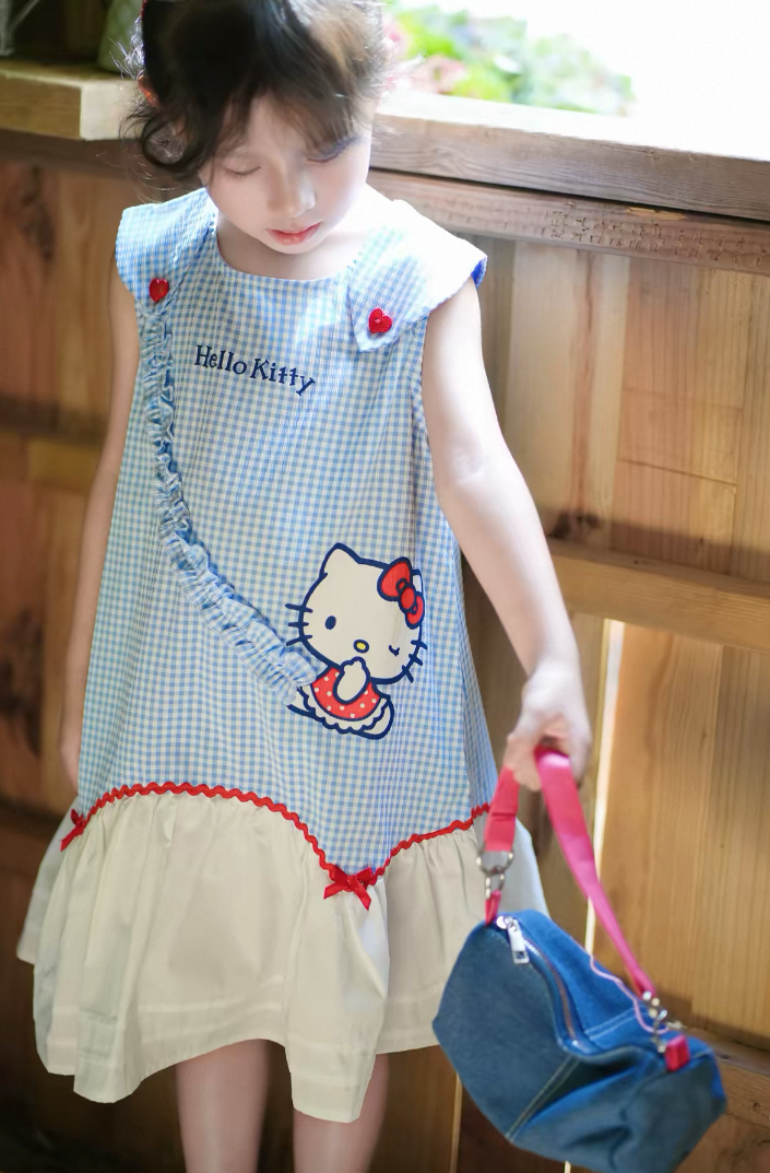 「💖ランキングNO.1」フリル 切り替え 柔らか肌触り 夏用 ノースリーブ ワンピース n-227