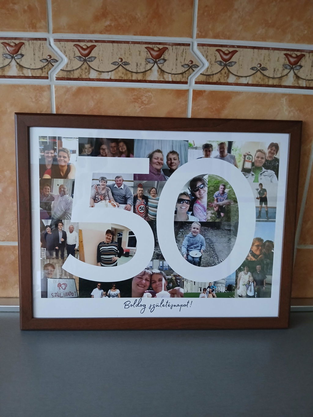 50 Születésnap Fotókollázs