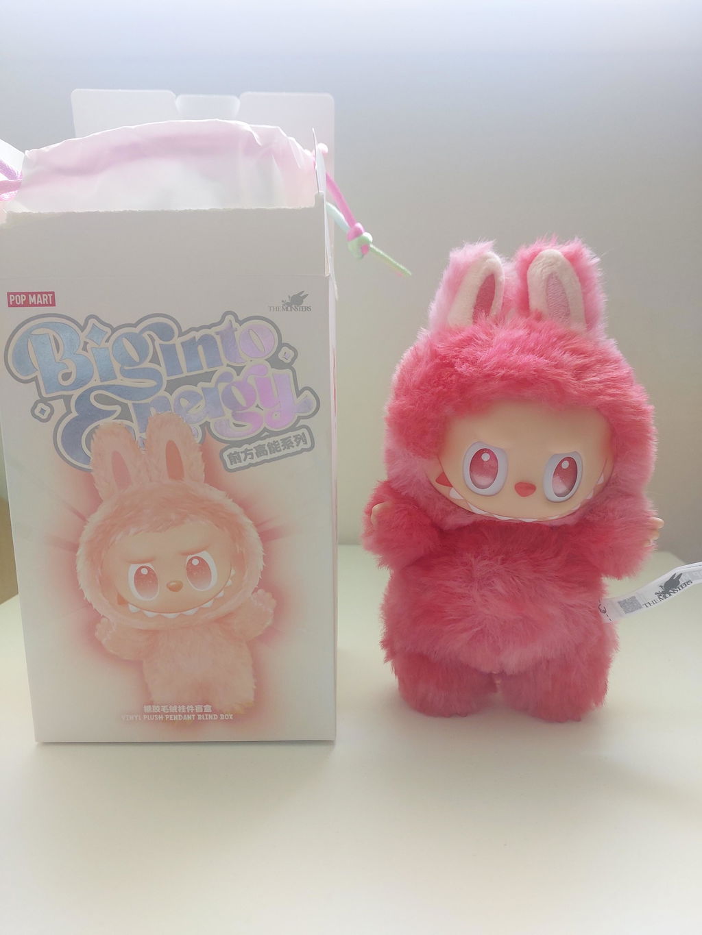 The Monsters LABUBU Big into Energy Series Plush Pendant Blind Box