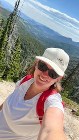 Colorado Chick™ Quilted White Trucker Hat