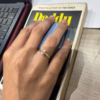 Oval Soli Ring - 1 carat