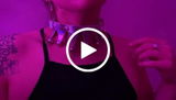 Jester’s Mirage Pearl Triangle Choker with Bell