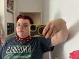 Jester’s Shatter Triangle Choker with Bell
