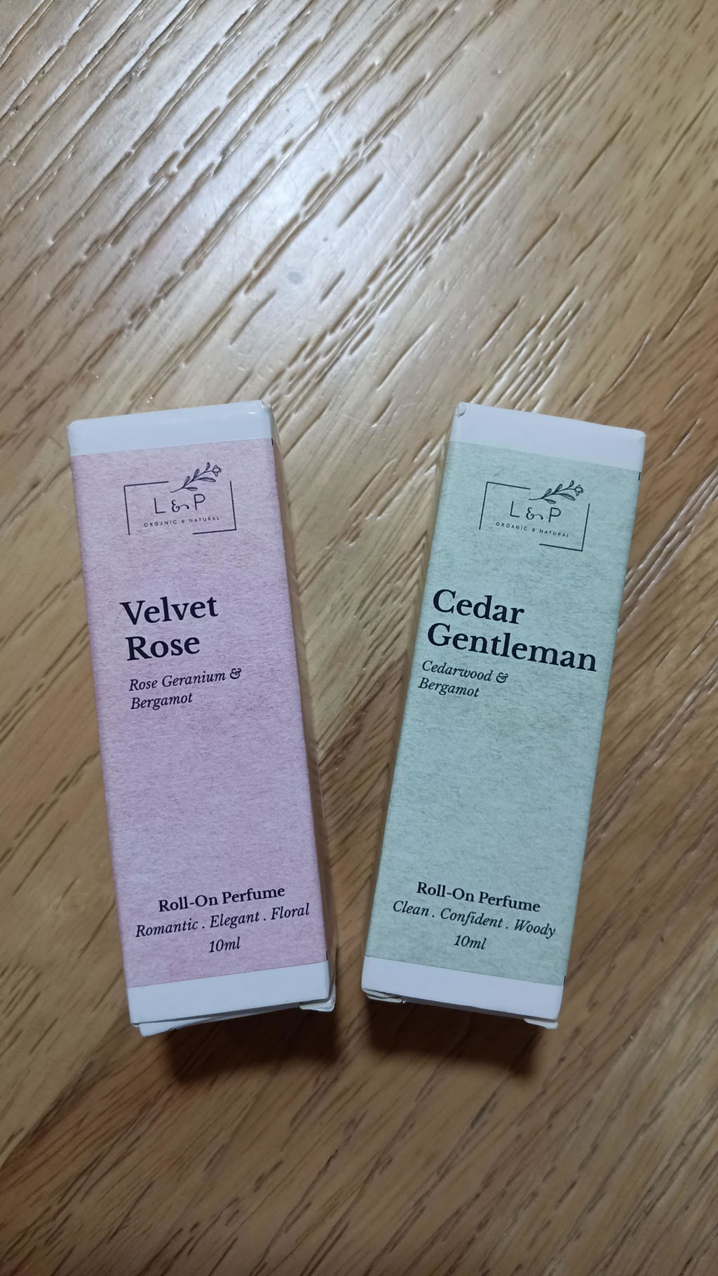 Perfume Oil, Roll On, Organic Aromatherapy 10ml, L&P Organic Natural
