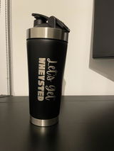 Let's Get WHEYSTED Protein Shaker Bottle