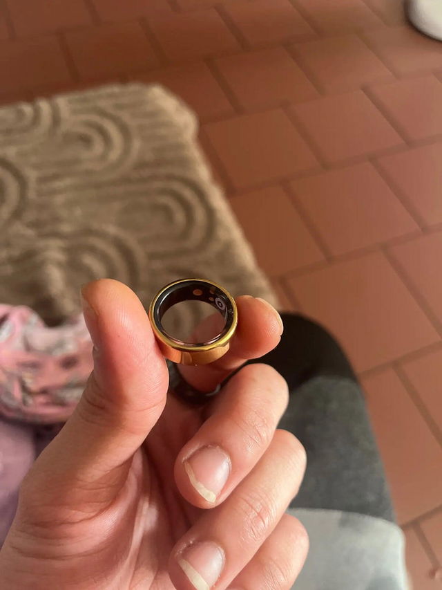 Customer photo: Exactly as described, beautiful ring