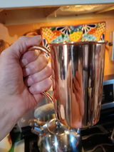 Roosevelt Smooth 16oz Copper Mug
