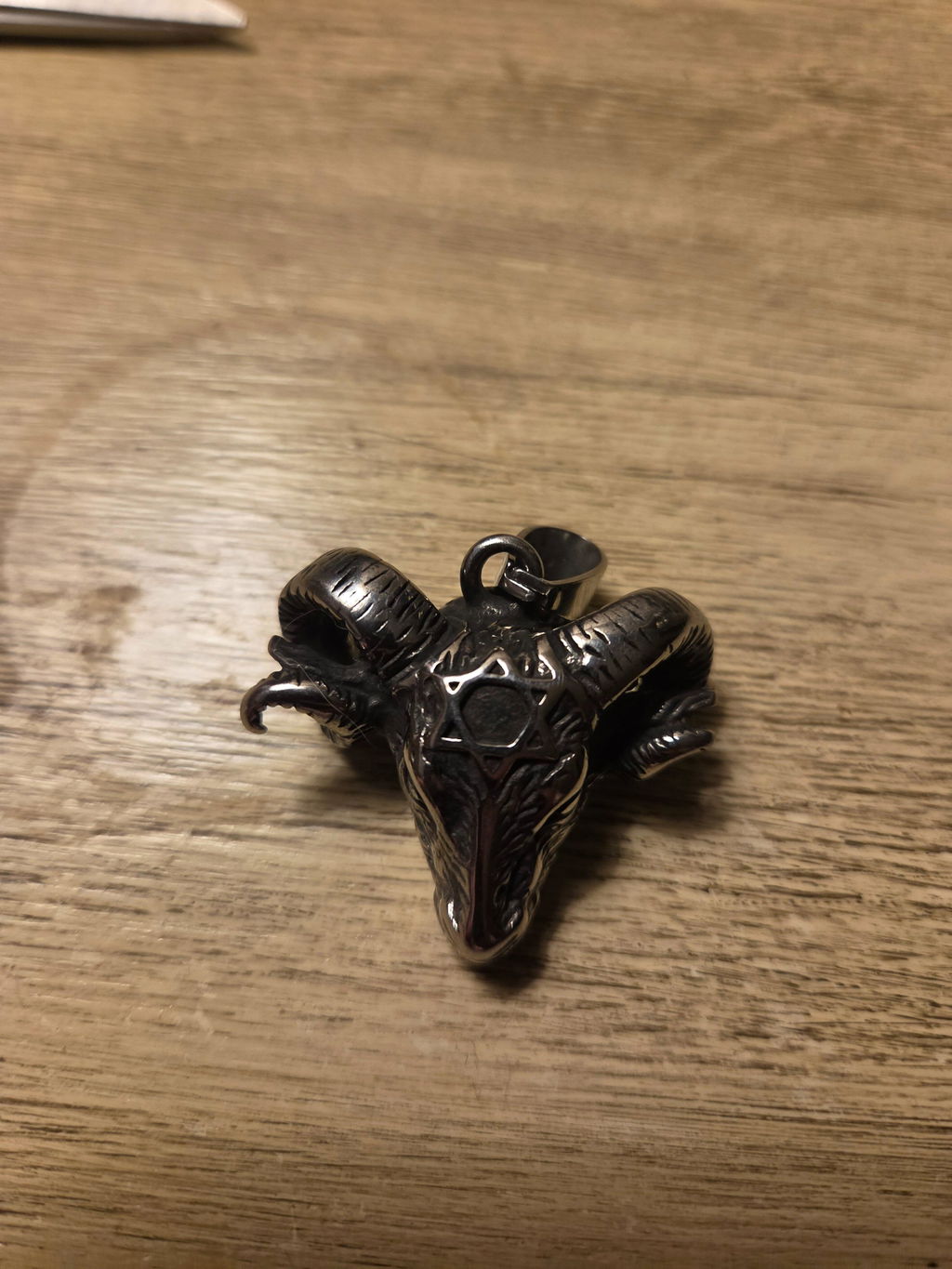 Gothic Goat Head Pendant Free Gifts