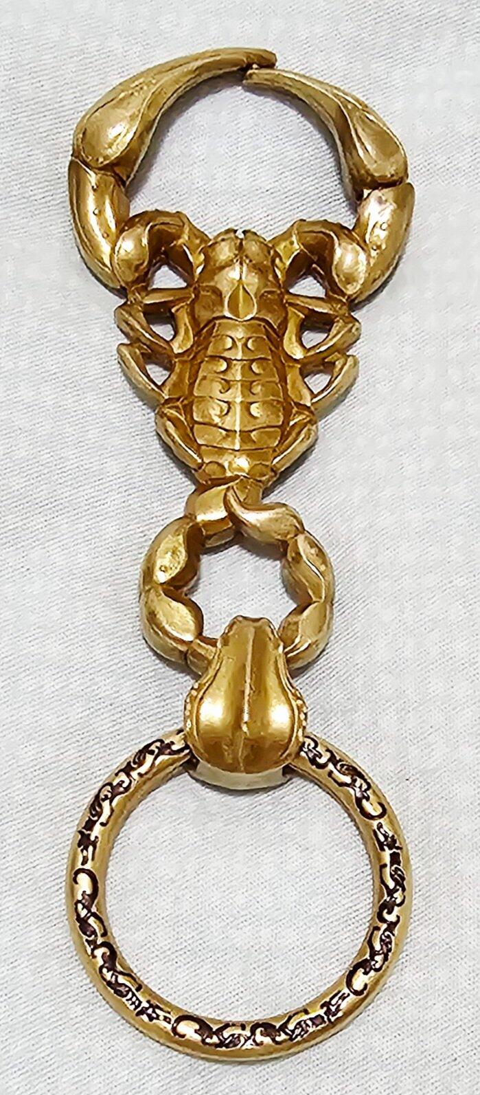 Scorpion Keychain