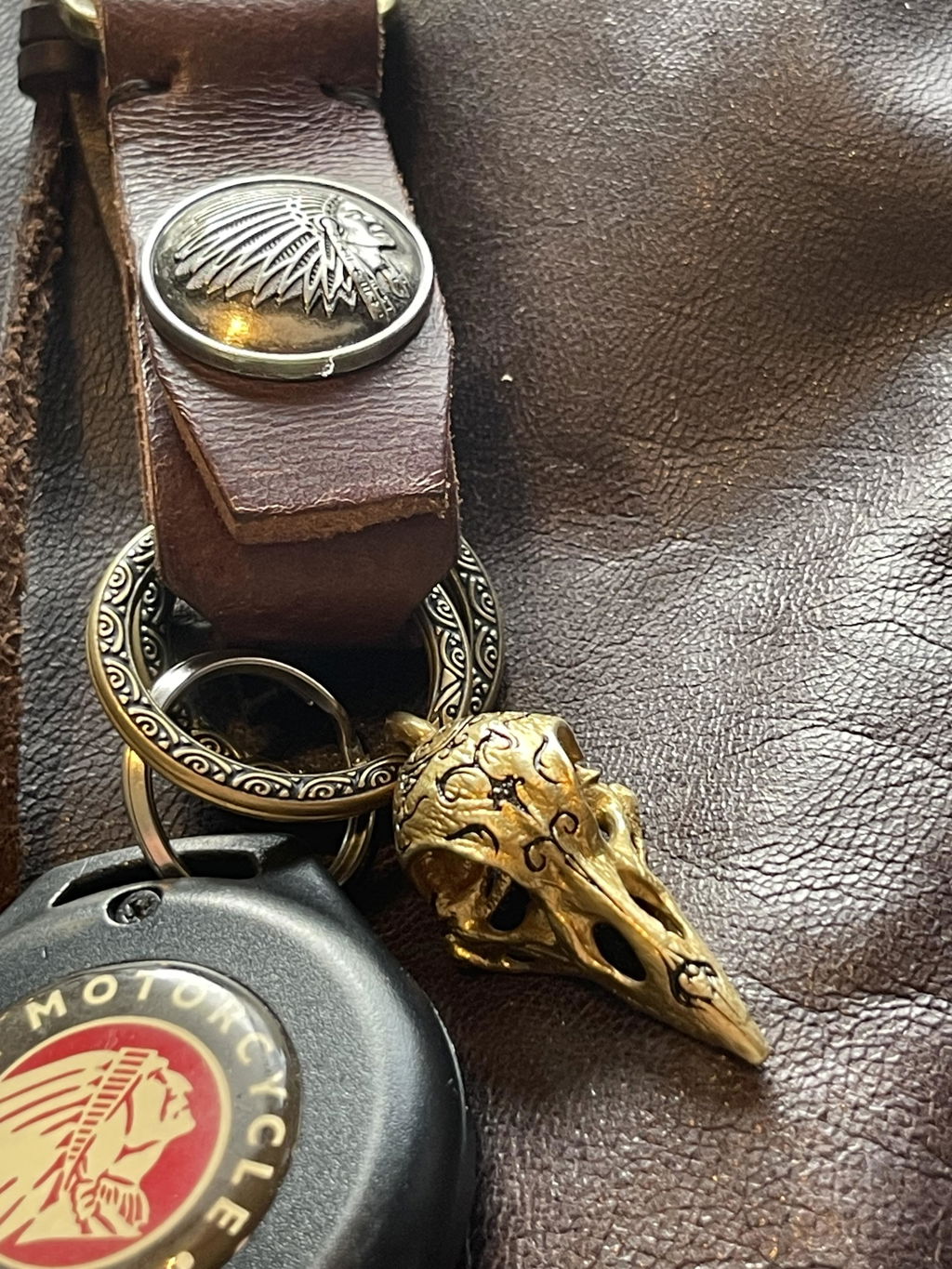 Raven Skull Pendant
