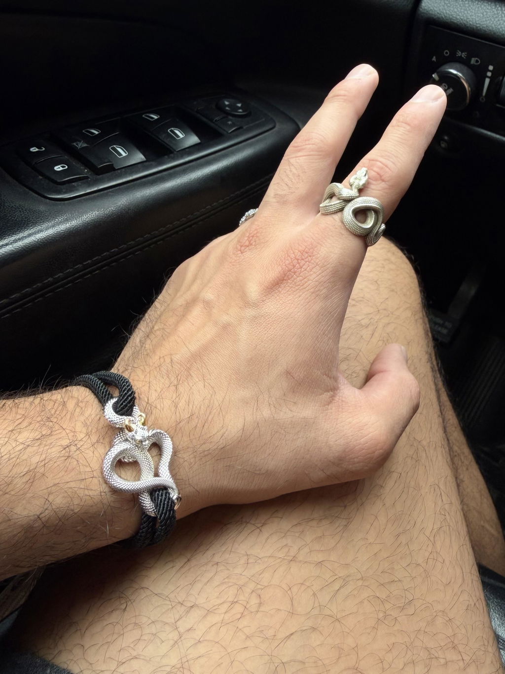 Demon Serpent Rope Bracelet