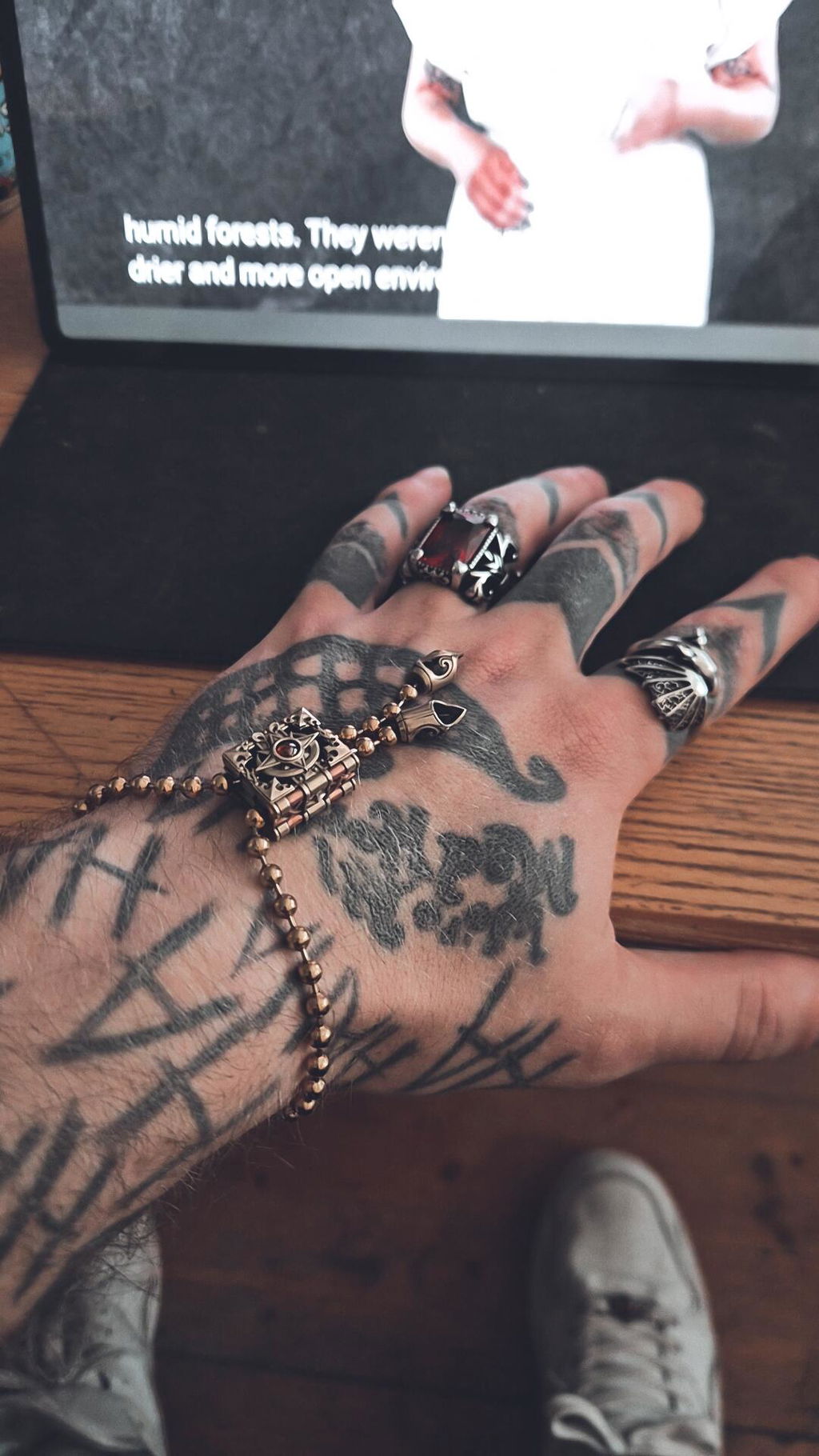 Luna Arcana Chain Clasp Bracelet