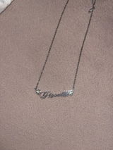 Plumeria Name Necklace