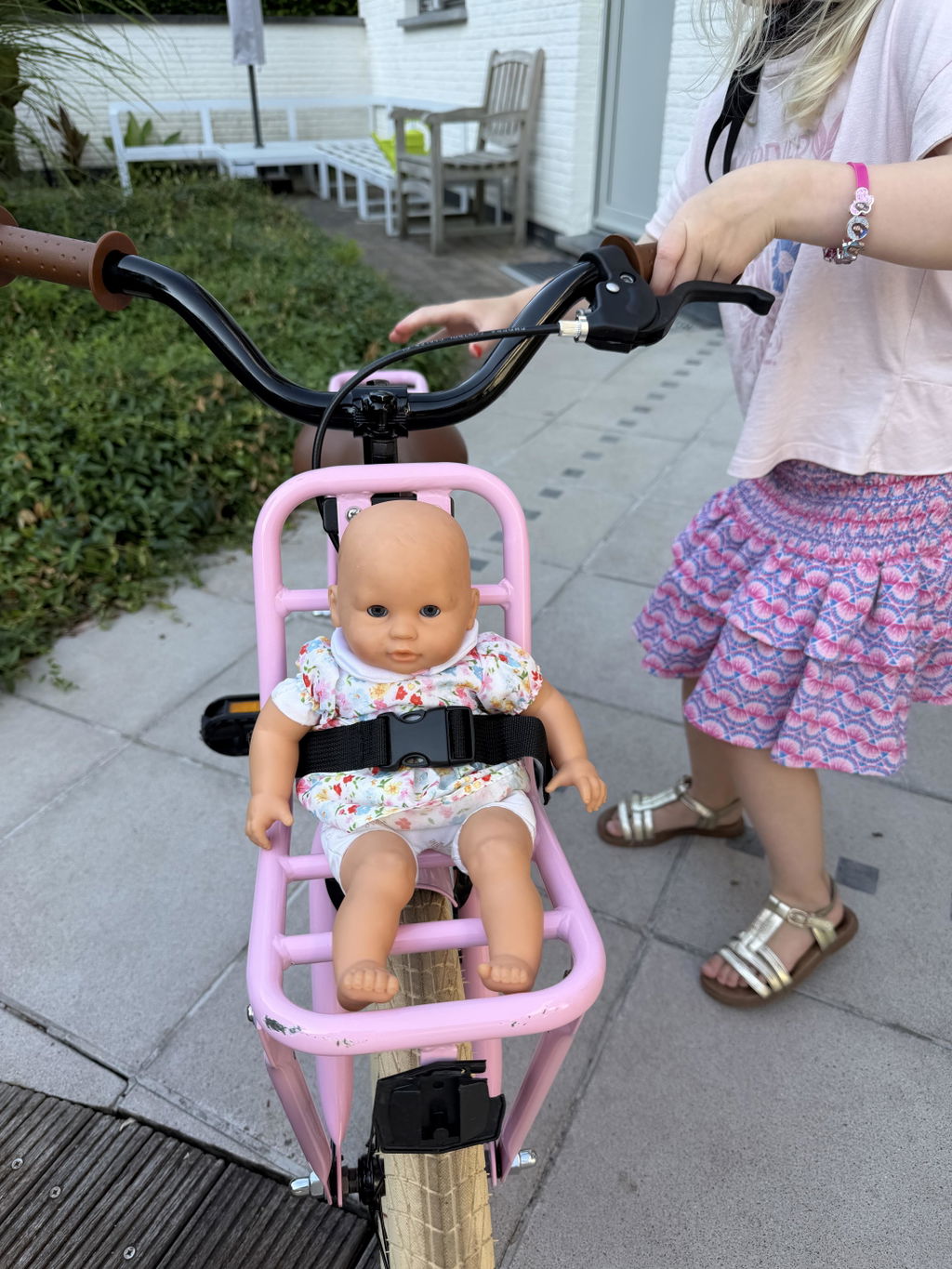 Liberty meisjesfiets Roze 18 inch